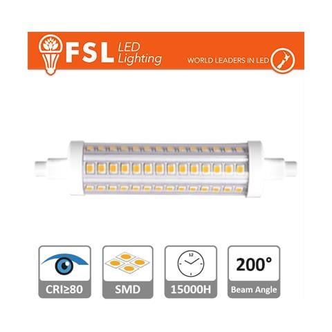 9,5w 2700k 1160lm >200 25*118mm Cri80 - Foto 1